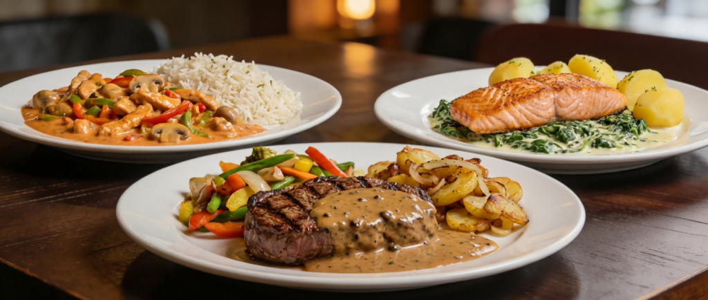 Mittagstisch / Mittagskarte von Restaurant Lavastein in Hamburg Bergedorf für KW 11 / 2026